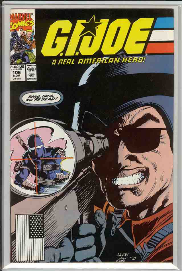 G.I. Joe, a Real American Hero comic issue 106